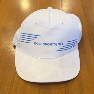 White CBS Sports NFL Cap
